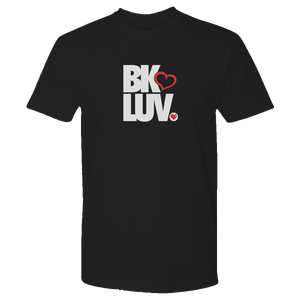 BK LUV STACKED TEE (BLACK/ WHITE / RED)