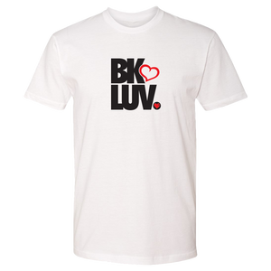 BK LUV STACKED TEE (WHITE / BLACK / RED)